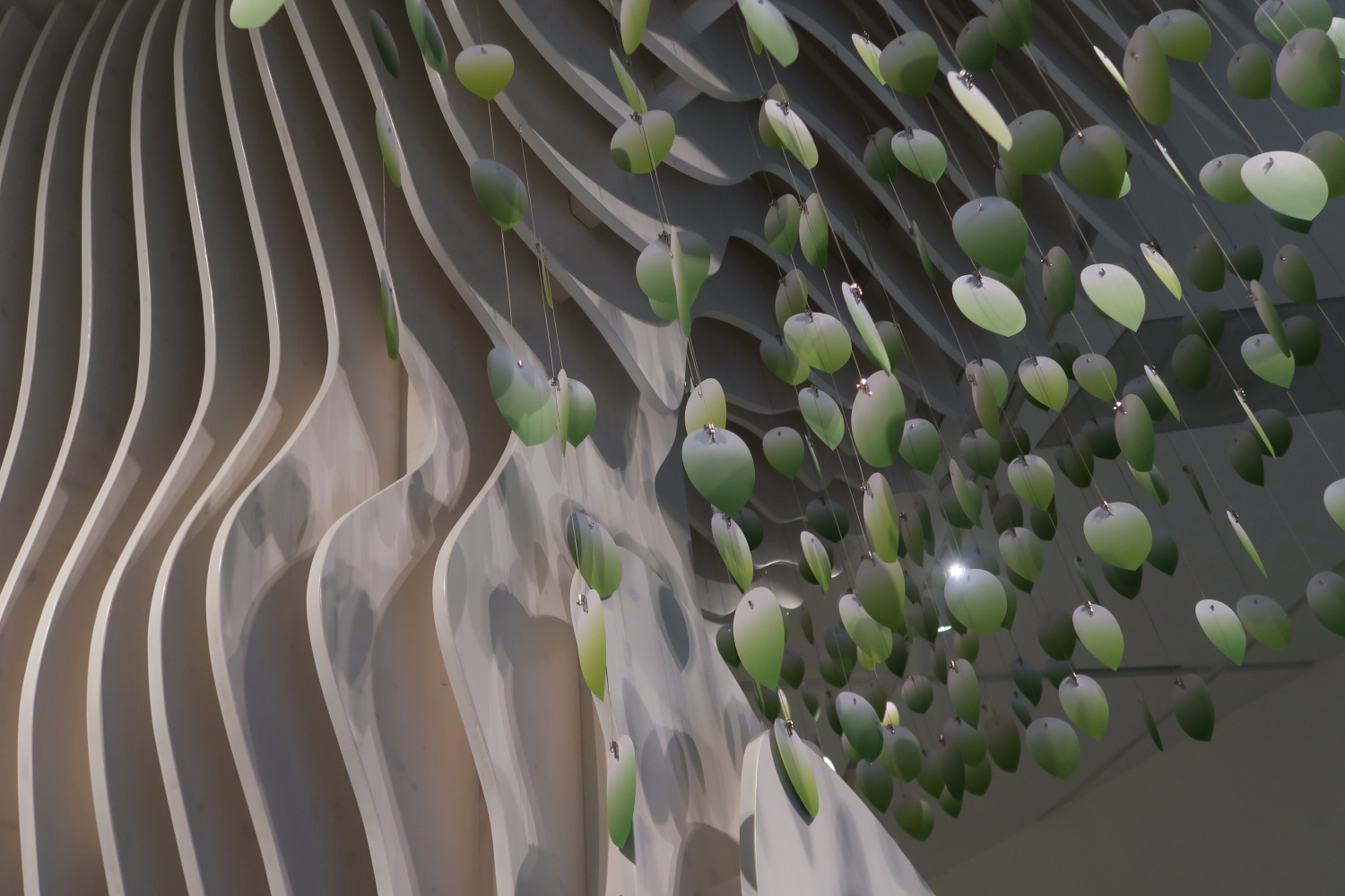 intérieur du musée, photo Catherine Gras