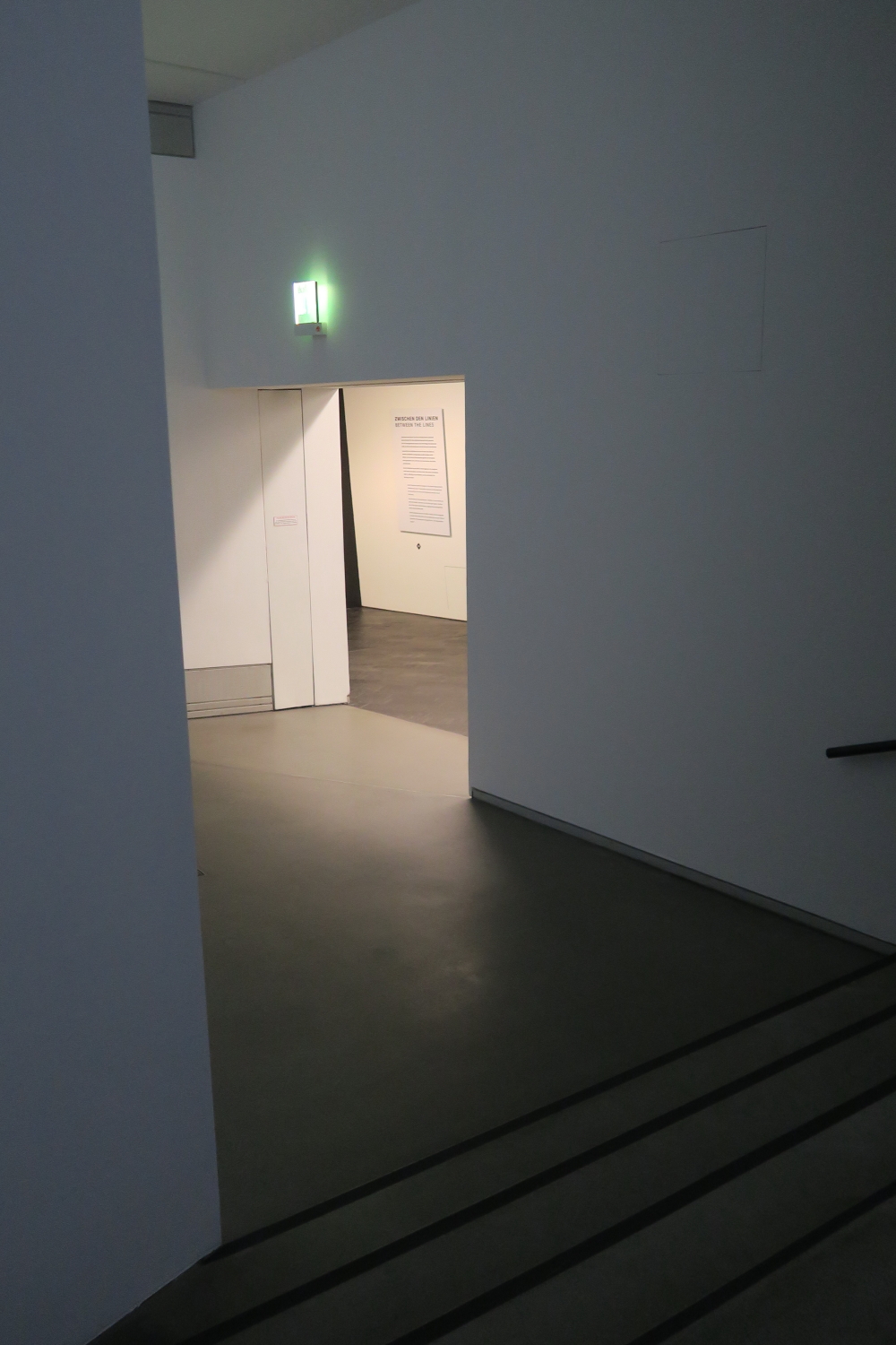 intérieur du musée, photo Catherine Gras