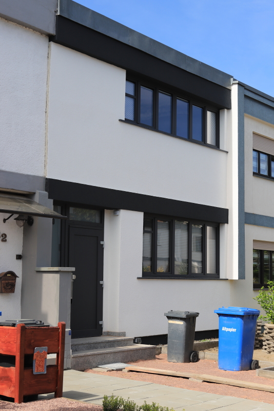 lotissement dessiné par le Bauhaus, photo Catherine Gras