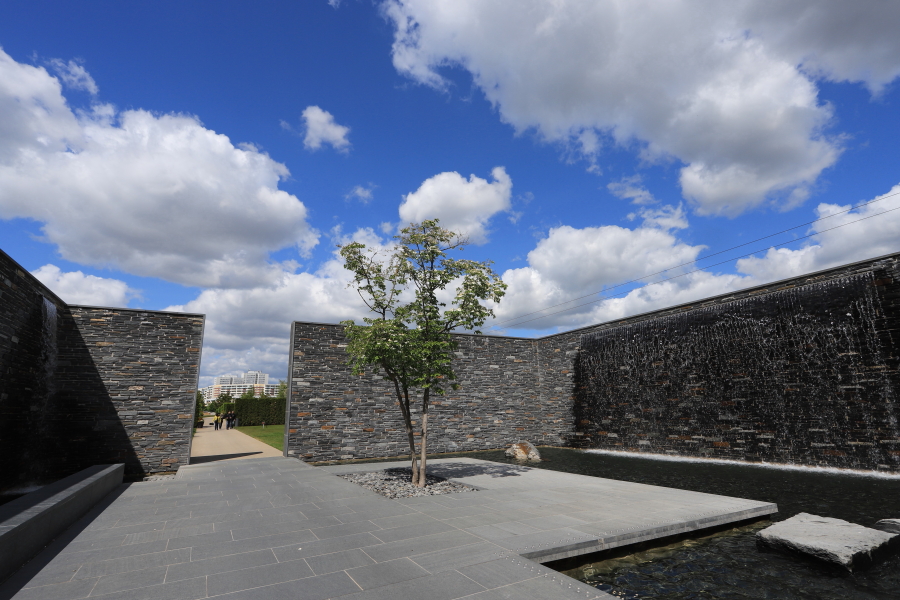 jardin minéral clos, photo Catherine Gras