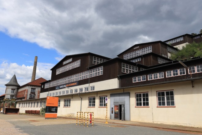 mine, bâtiments des années 30, photo Catherine Gras