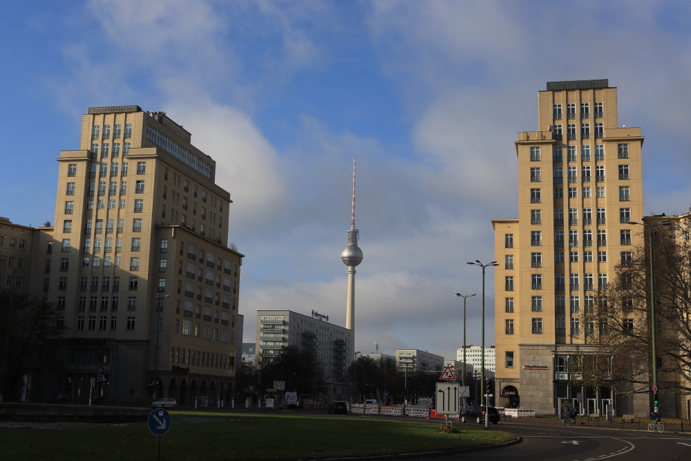 perspective sur Fernsehturm, photo Catherine Gras
