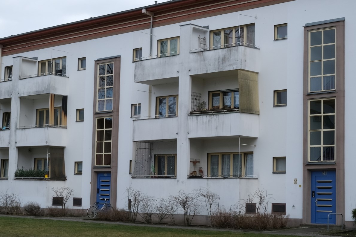 façade immeuble, photo Catherine Gras