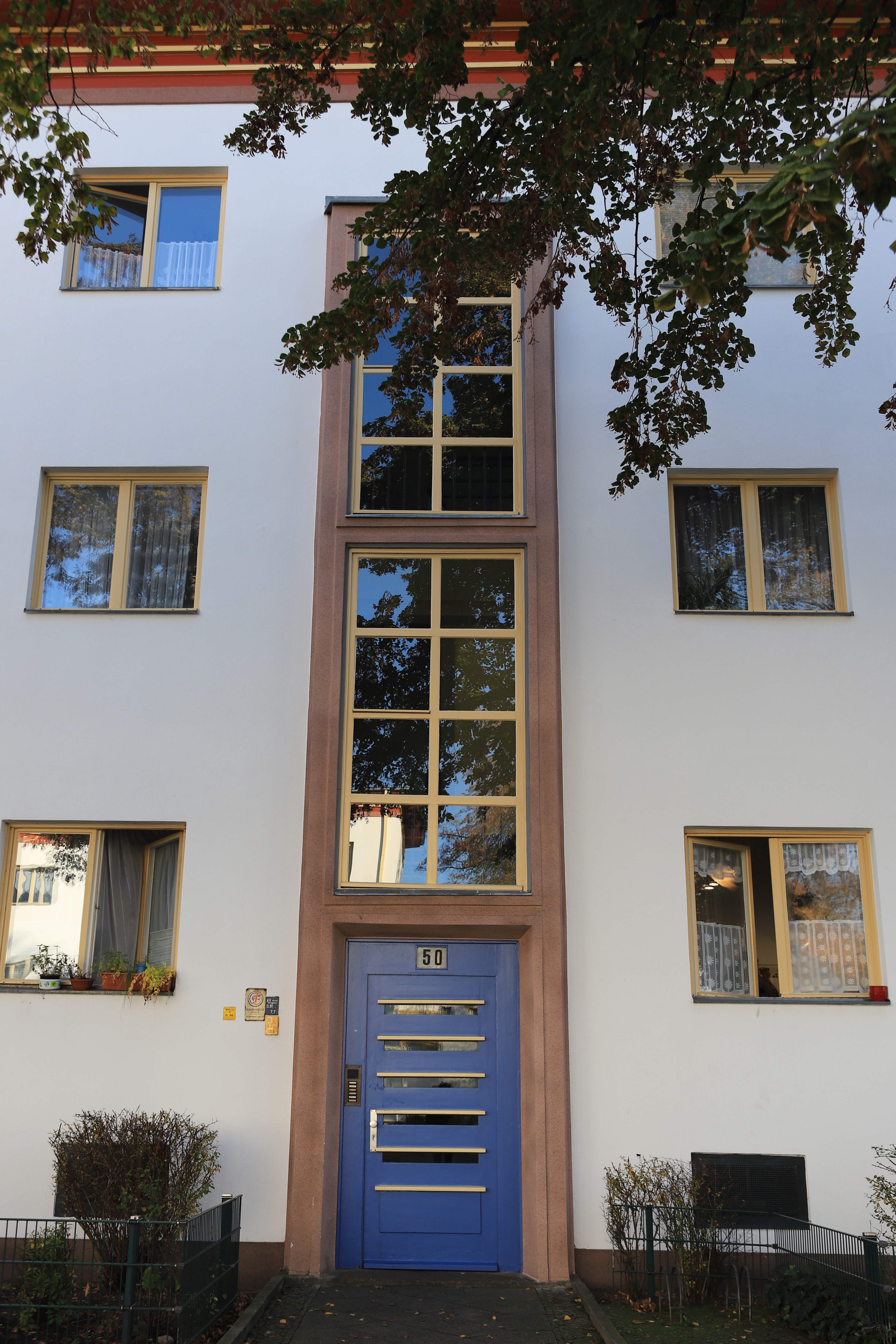 détail immeuble, photo Catherine Gras