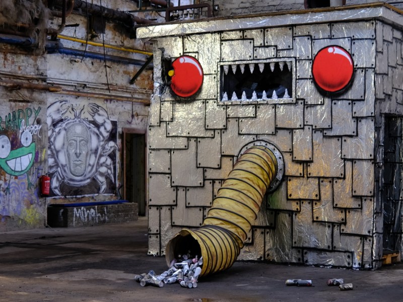 IBUG Leipzig, art urbain à ciel&nbsp;ouvert